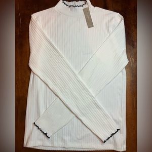 J. Crew mock turtleneck NWT